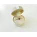 Δαχτυλίδι από ροζ χρυσό Κ14 με ζιργκόν